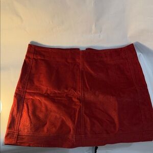 Banana Republic Red Mini Skirt